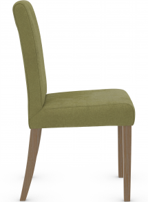 Firenze Dining Chair Fabric & Chestnut