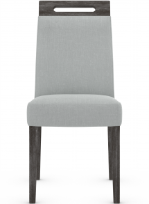 Modena Dining Chair Light Grey Fabric